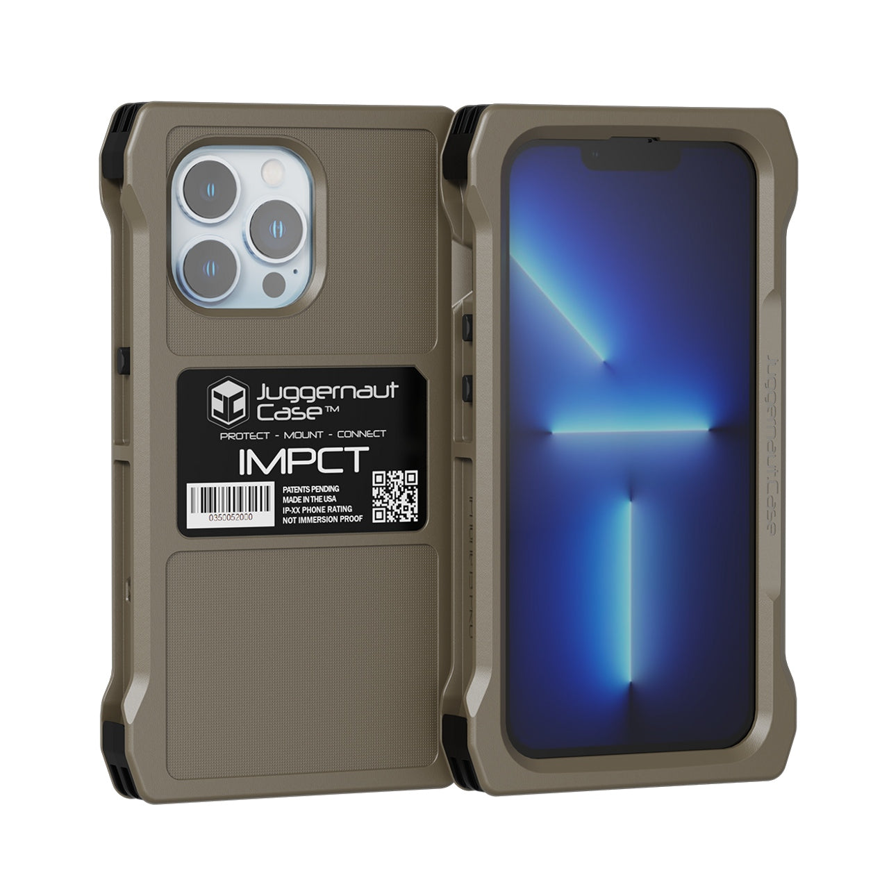 iPhone 13 Pro IMPCT Shockproof Case - Premium Protection Made in USA | Perfect for Outdoor Activities, Travel & Daily Use