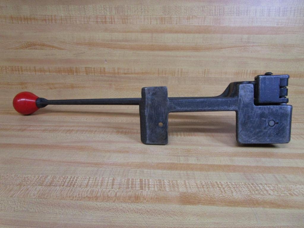 Heavy Duty Steel Strapping Tensioner with Feed Wheel - Professional Packaging Tool for Securing Pallets & Shipments - Ideal for Warehouse, Logistics & Industrial Use