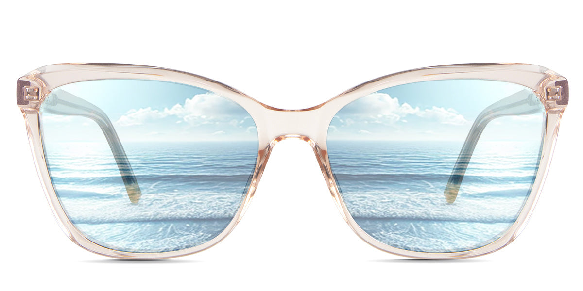 Kelis Women's Prescription Tinted Glasses - Stylish & UV Protection for Daily Wear, Reading, Driving & Outdoor Activities