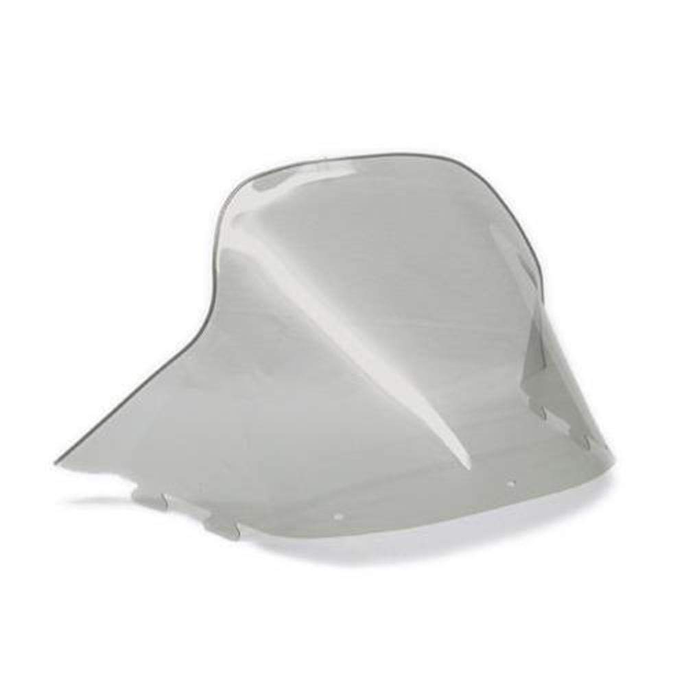 SNO Stuff 17.5 Inch Smoke Windshield for Snowmobiles - Standard Size 450-241 - Perfect for Winter Riding & Trail Protection