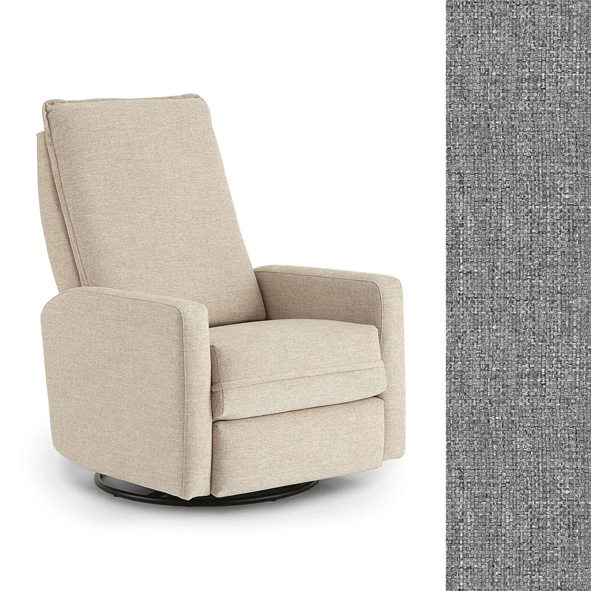 Best Calli Swivel Glider Recliner Chair - Comfortable Modern Rocking Chair with Smooth 360° Rotation for Nursery, Living Room & Bedroom Relaxation
