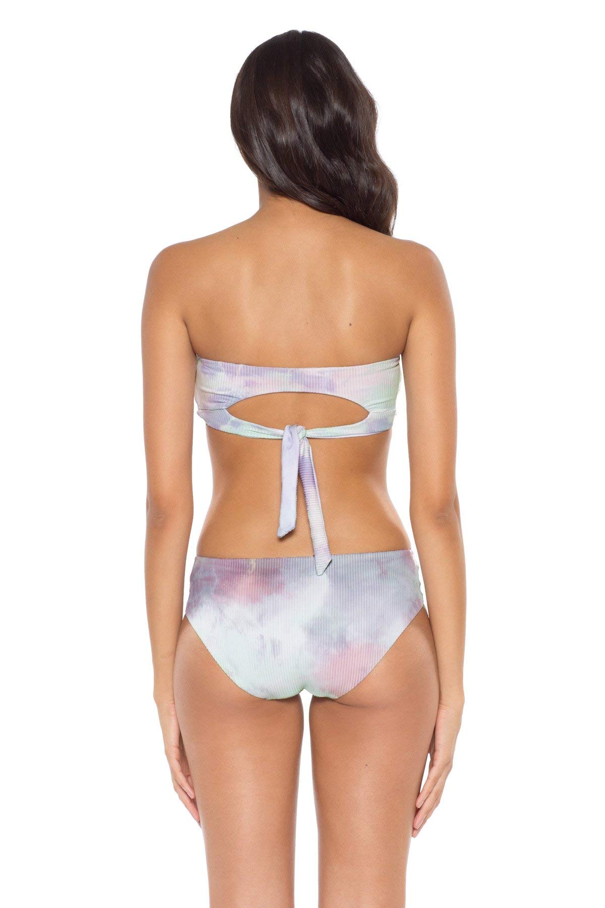 Soluna Women's Moonlight Bandeau Bikini Top - Adjustable Straps, Multi-Color Swimwear for Beach, Pool & Summer Vacations