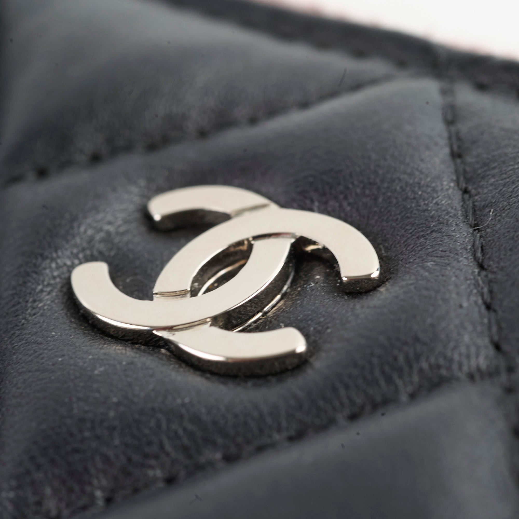 Chanel O Case Lambskin Leather Wallet Black (20 Series) - Luxury Women's Small Wallet for Everyday Use & Gift Giving