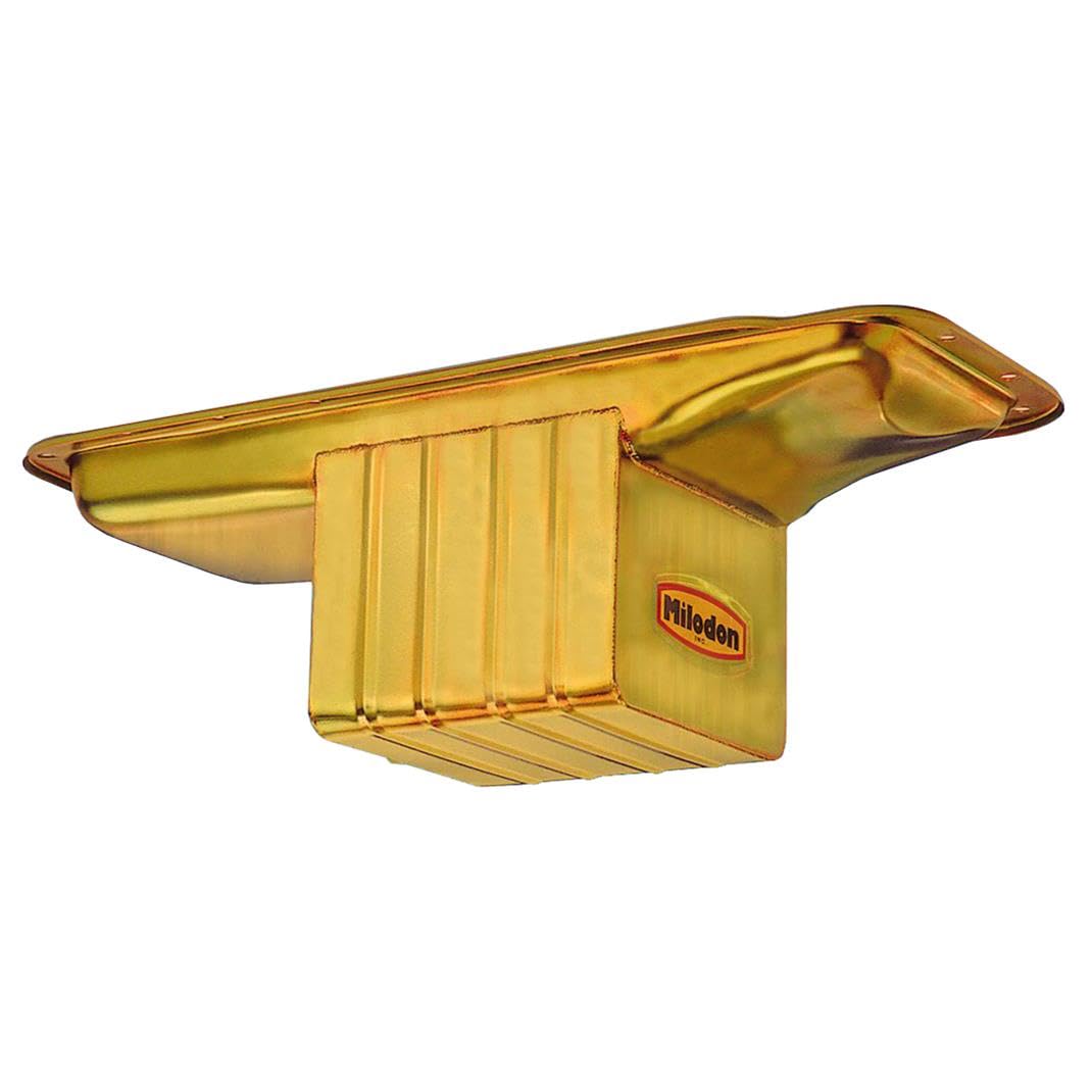 Milodon 31010 Deep Sump Oil Pan - High Performance Oil Pan for Chevy Small Block Engines - Perfect for Racing, Off-Road & High-Performance Vehicles