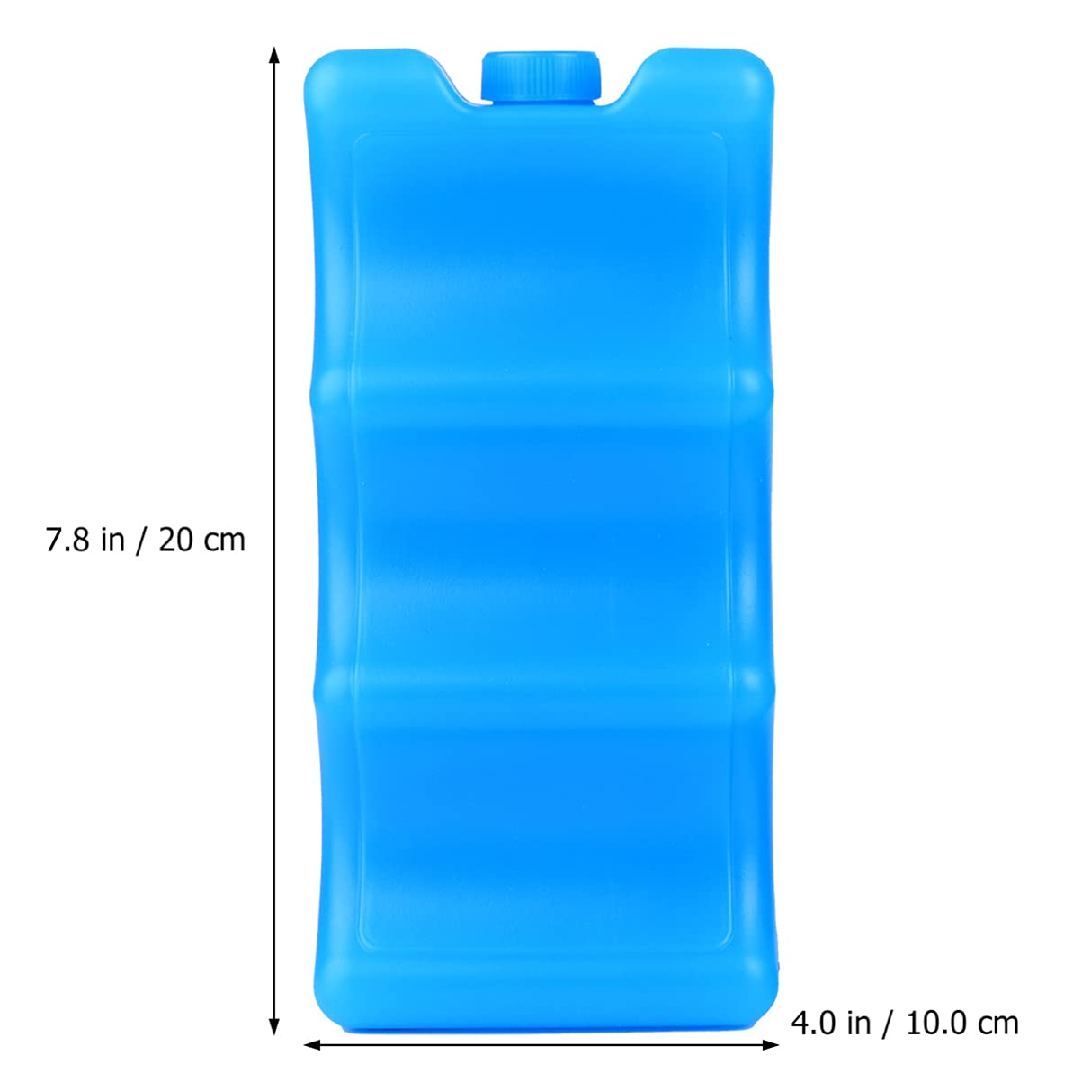 FOMIYES Reusable Breastmilk Ice Packs - 2pcs Contoured Gel Packs for Baby Bottles, Perfect Fit for Breastmilk Storage & Keeping Milk Fresh | Ideal for Daycare, Travel & On-the-Go Moms