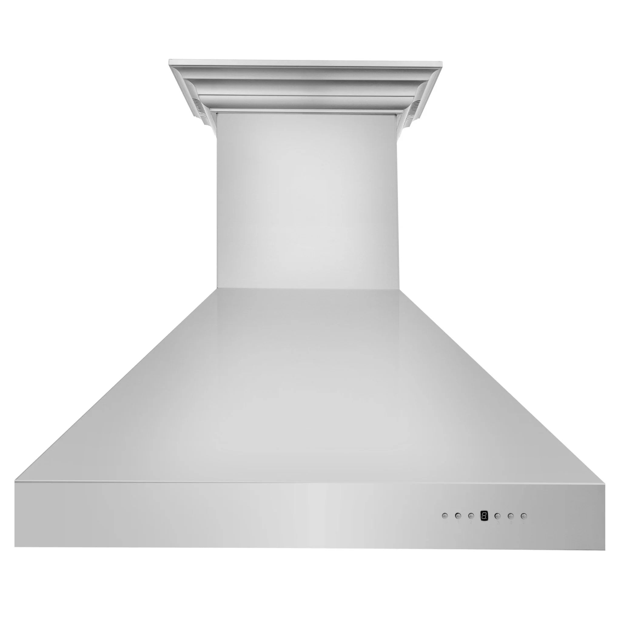 ZLINE Stainless Steel Ducted Vent Wall Mount Range Hood with Built-in CrownSound™ Bluetooth Speakers - Perfect for Modern Kitchens & Open-Concept Living Spaces