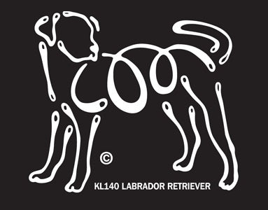 Labrador Retriever Car Window Decal - Waterproof & UV Resistant Dog Sticker for Cars, Home, Office - Perfect for Pet Lovers & Animal Enthusiasts