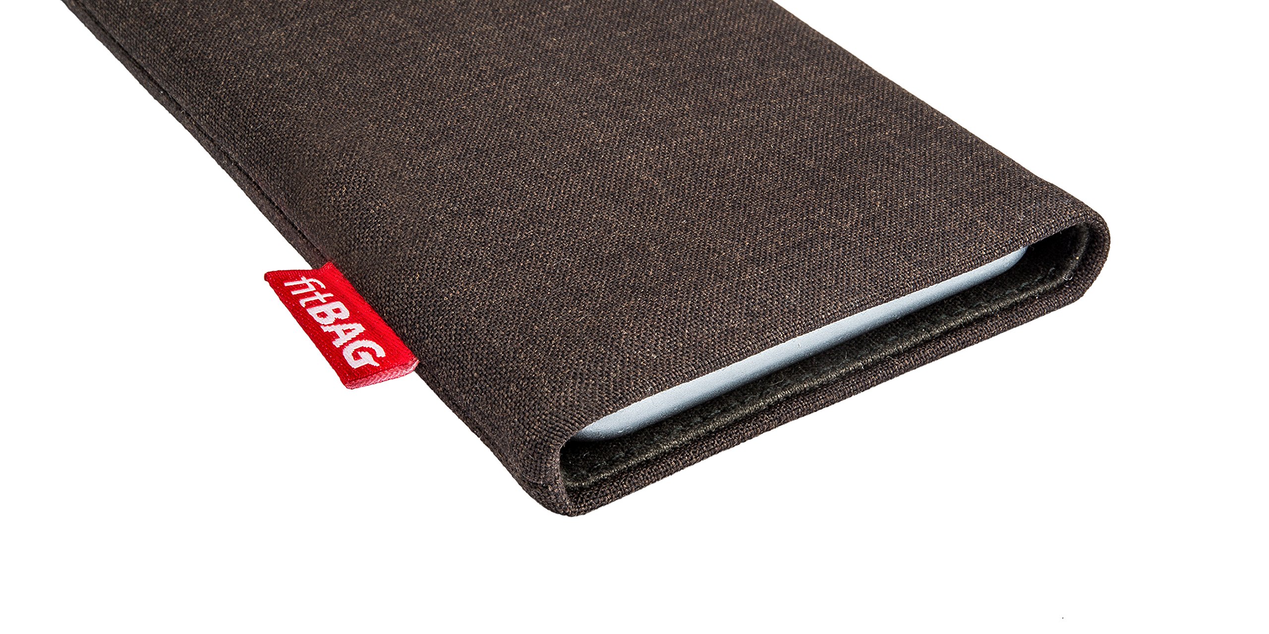 Premium Custom Tailored Sleeve Case for Huawei P10 Lite - German-Made Luxury Suit Fabric Pouch with Microfiber Lining | Perfect for Business Professionals, Travel Protection & Screen Cleaning