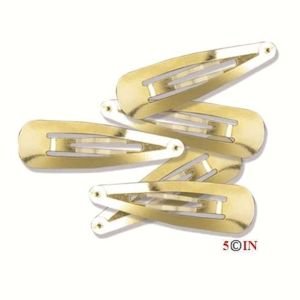Premium Kippah Clips - 2 Dozen Gold Yarmulke Hair Clips for Secure Hold | Jewish Religious Accessories for Synagogue, Weddings & Daily Wear