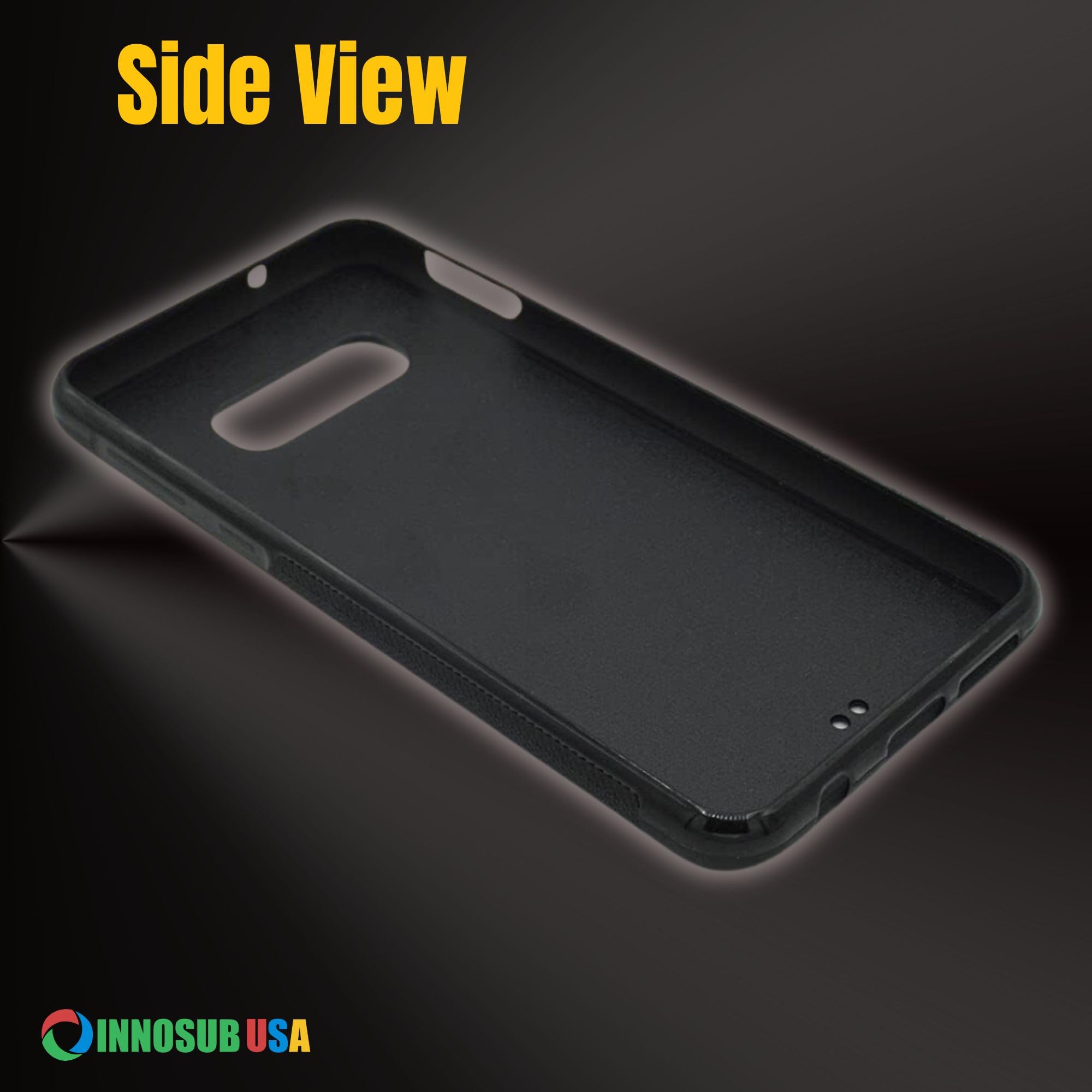 5 Pack Sublimation Phone Cases for Galaxy S10E - White Rubber Blank Dye Sublimation Covers with Aluminum Inserts | DIY Custom Phone Case Printing | Perfect for Personalized Gifts, Small Business Merchandise & Creative Projects