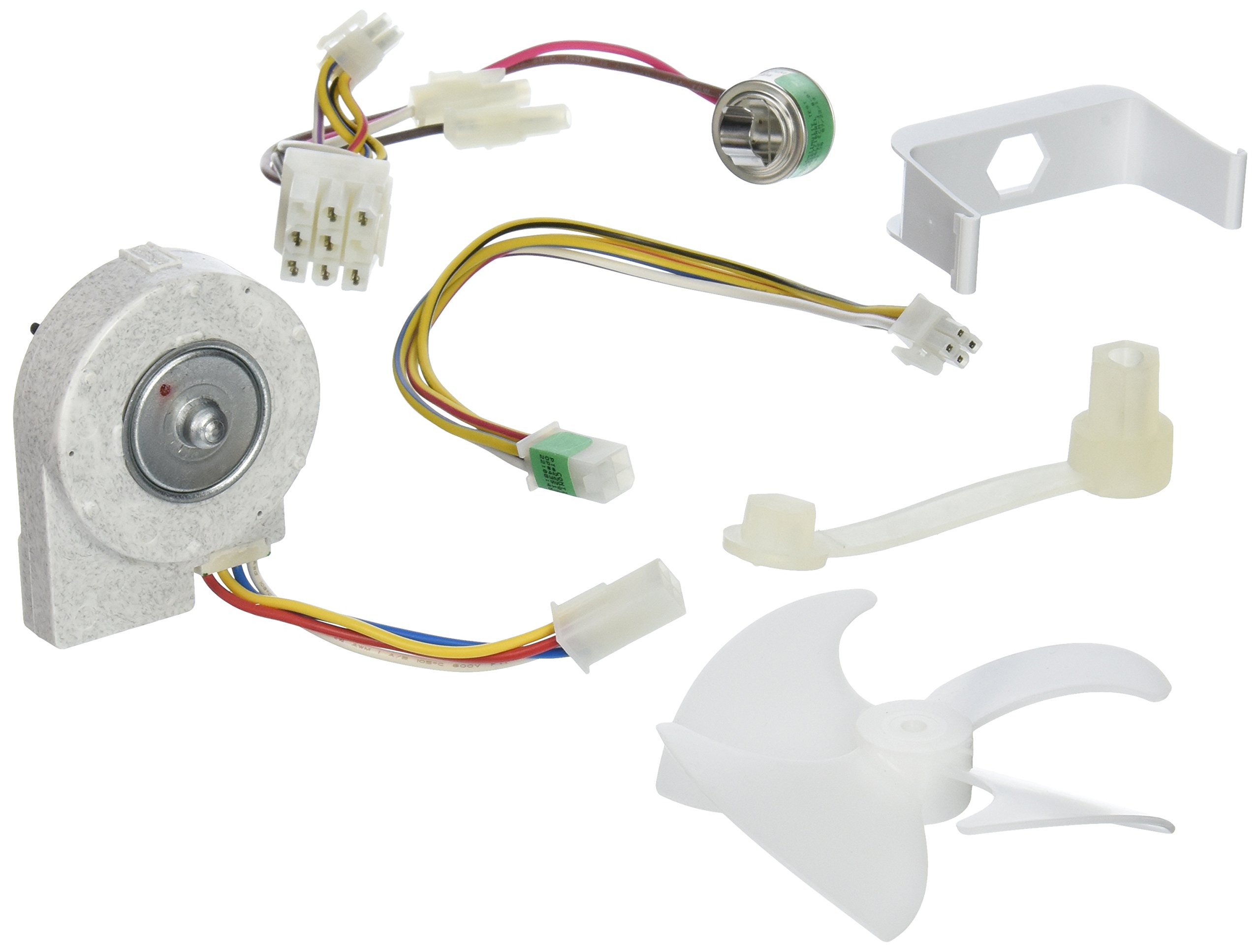 Whirlpool 8201589 Replacement Evaporator Fan Motor - Compatible with Refrigerators & Freezers - Perfect for Cooling & Air Circulation in Home Appliances