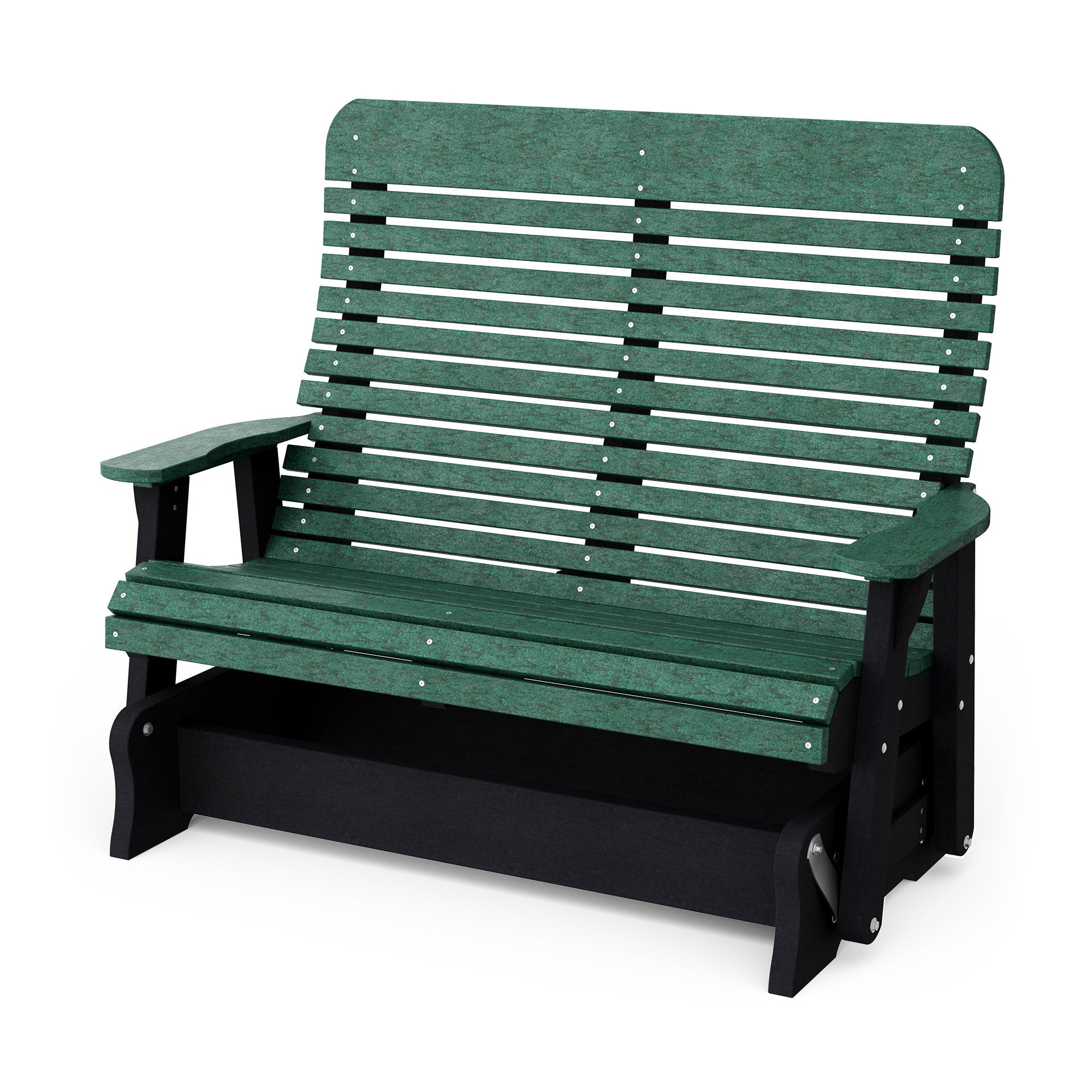 Premium Signature Double Glider Swing - Heavy Duty Outdoor Porch Swing for Patio, Garden & Backyard Relaxation | Perfect for Reading, Lounging & Enjoying Nature