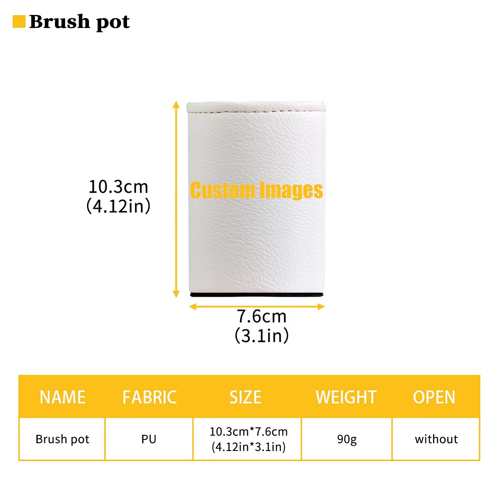 Premium PU Leather Pen Holder for Desk - Custom Design Office Organizer with Storage Box, Pencil Cup & Stationery Tray | Perfect for Home, Office & School Workspace Organization