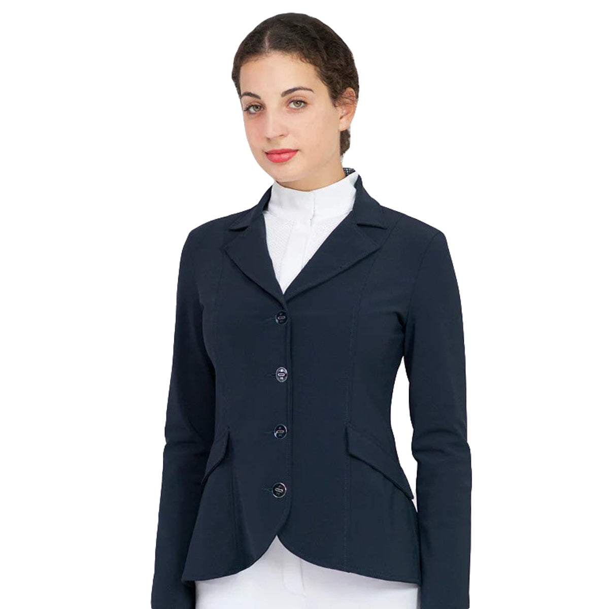 Equestrian Show Jacket for Women - Premium Yakie Riding Coat for Horseback Riding & Competitions - Perfect for Dressage, Show Jumping & Equestrian Events
