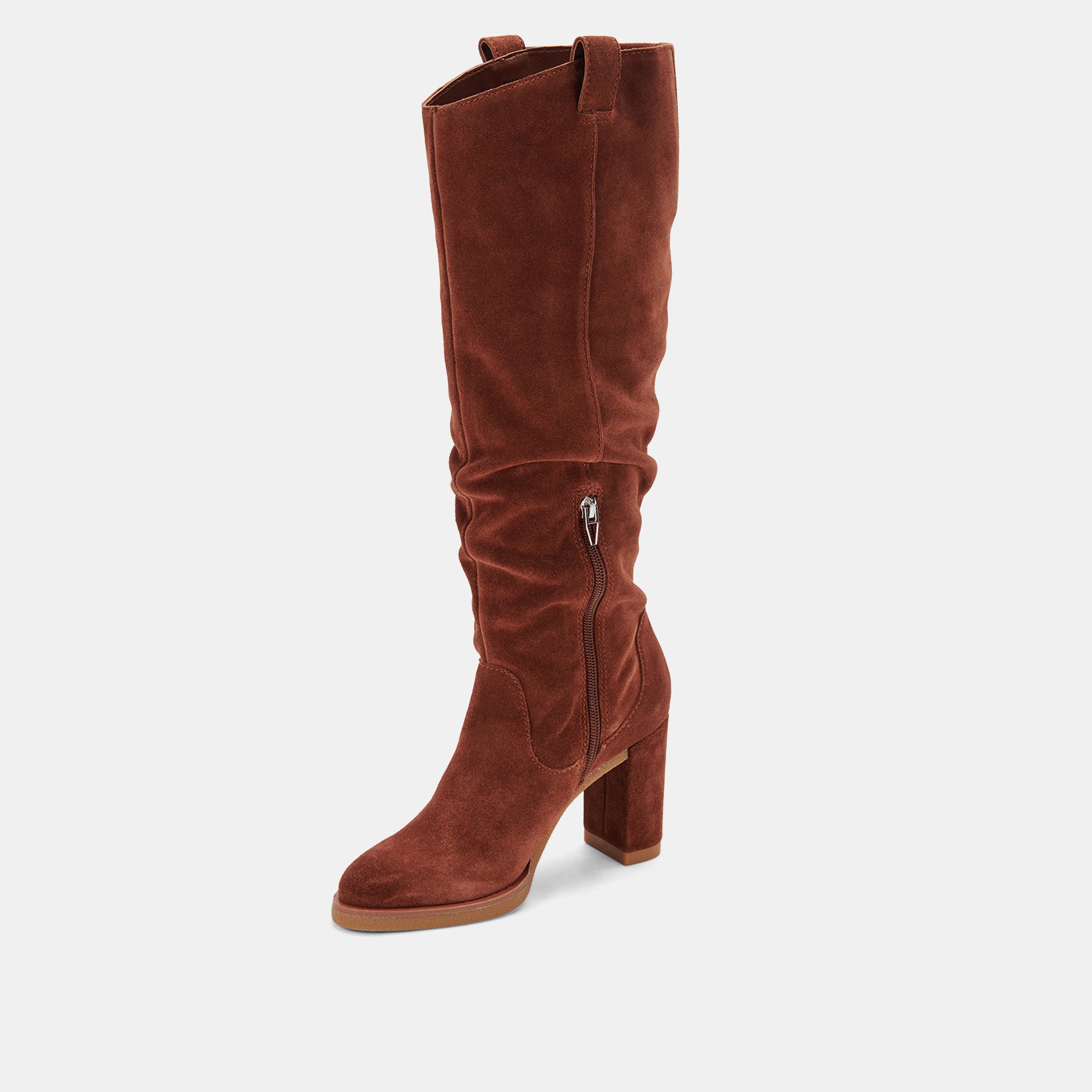 SARIE BOOTS BRANDY SUEDE ANKLE BOOTS - Women's Fashion Boots for Casual Outfits & Fall Winter Style