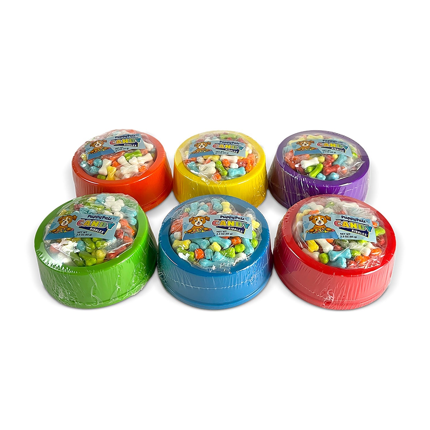 Koko's Puppypalz Candy Kibble Bowl - 18 Count Box | Fun Dog Treat Dispenser for Training, Rewards & Playtime