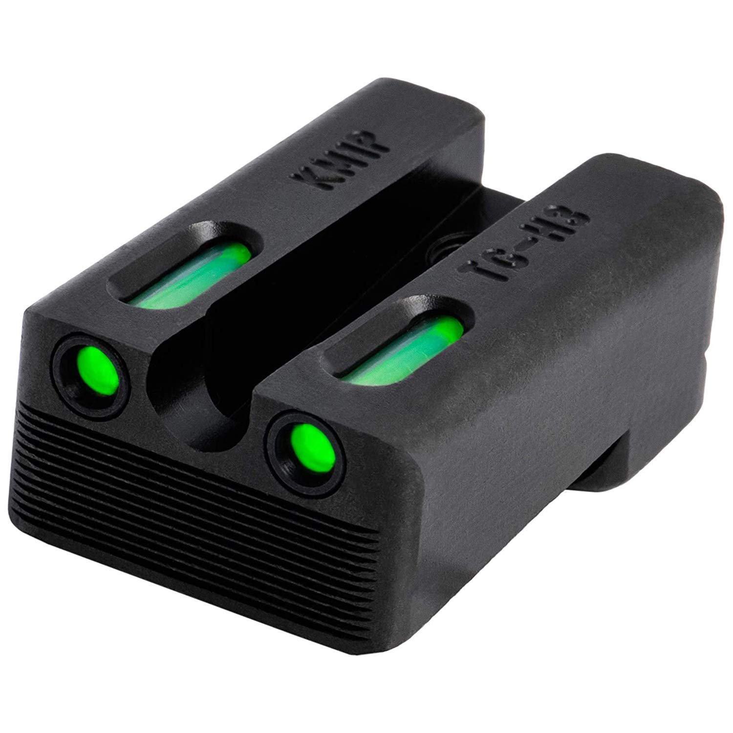 Truglo TFX PRO Handgun Sight - Glow in Dark Tritium & Fiber Optic Night Sight for Pistols | Compact, Durable, Snag-Free Design | Ideal for Low Light Shooting, Home Defense & Tactical Training