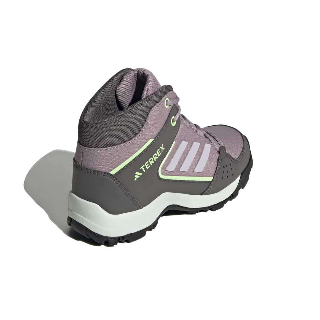adidas Kids' (Junior) Terrex Hyperhiker Mid Hiking Shoes - Waterproof Outdoor Trekking Boots for Boys & Girls - Perfect for Mountain Trails, Camping & Adventure Hikes (IE7610)