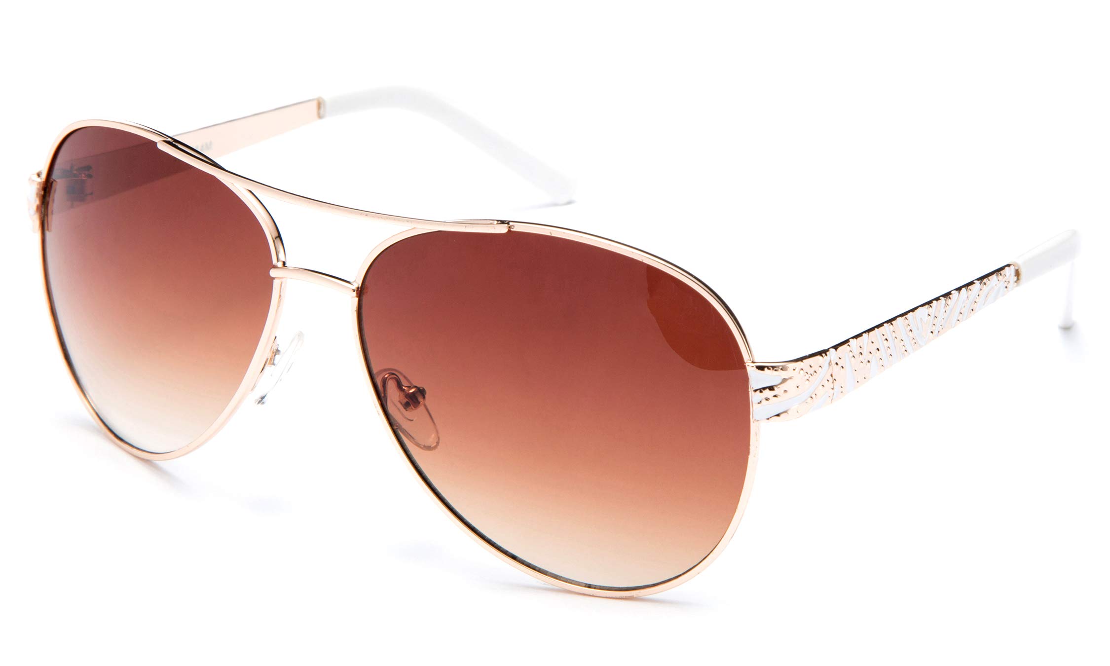 Trendy Women's Aviator Sunglasses - UV Protection Oversized Pilot Style Fashion Shades for Spring & Summer | Perfect for Driving, Beach & Outdoor Activities