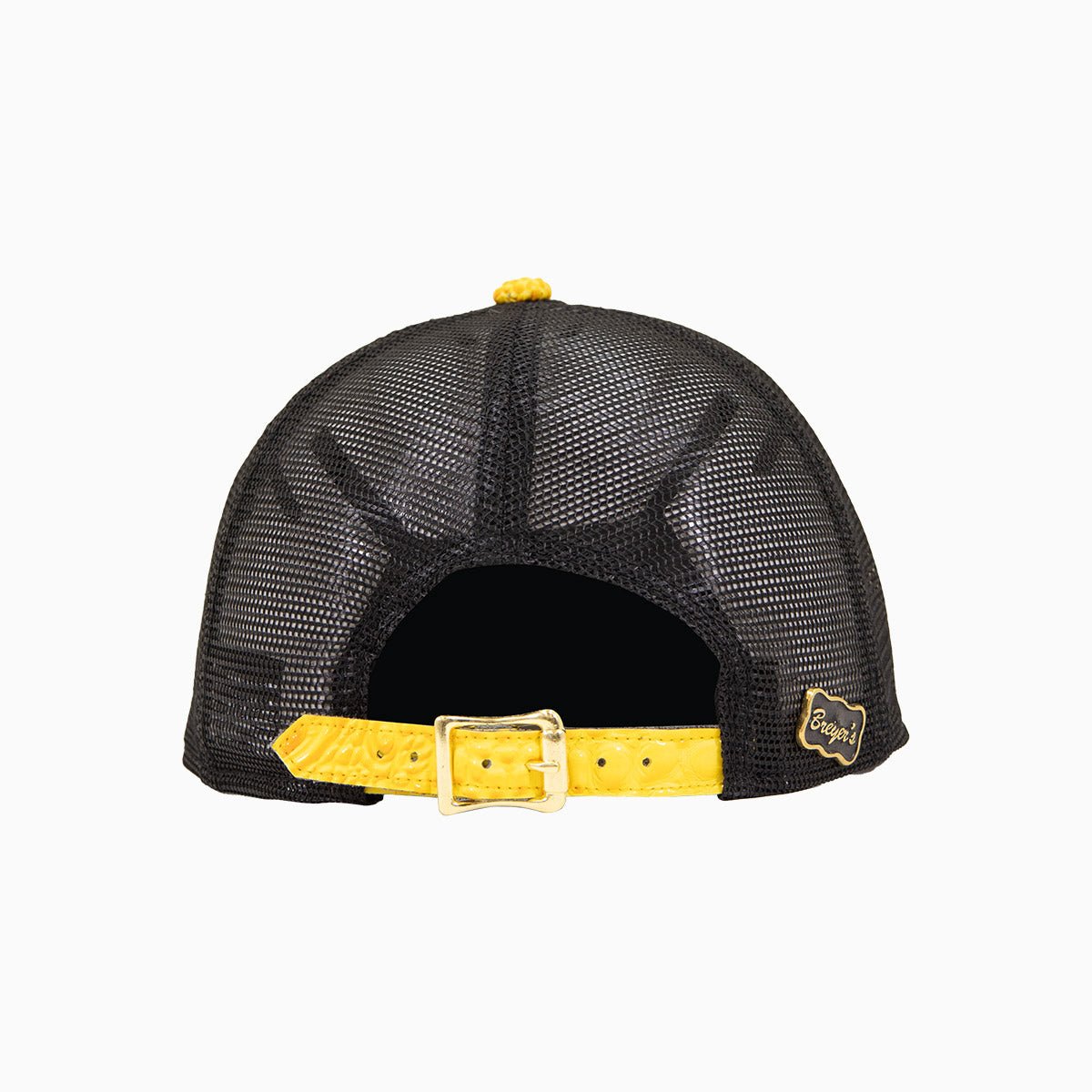 Breyer's Buck 50 Pittsburgh Pirates Trucker Hat With Leather Visor - Adjustable Baseball Cap for Men & Women - Perfect for Baseball Games, Outdoor Activities & Casual Wear