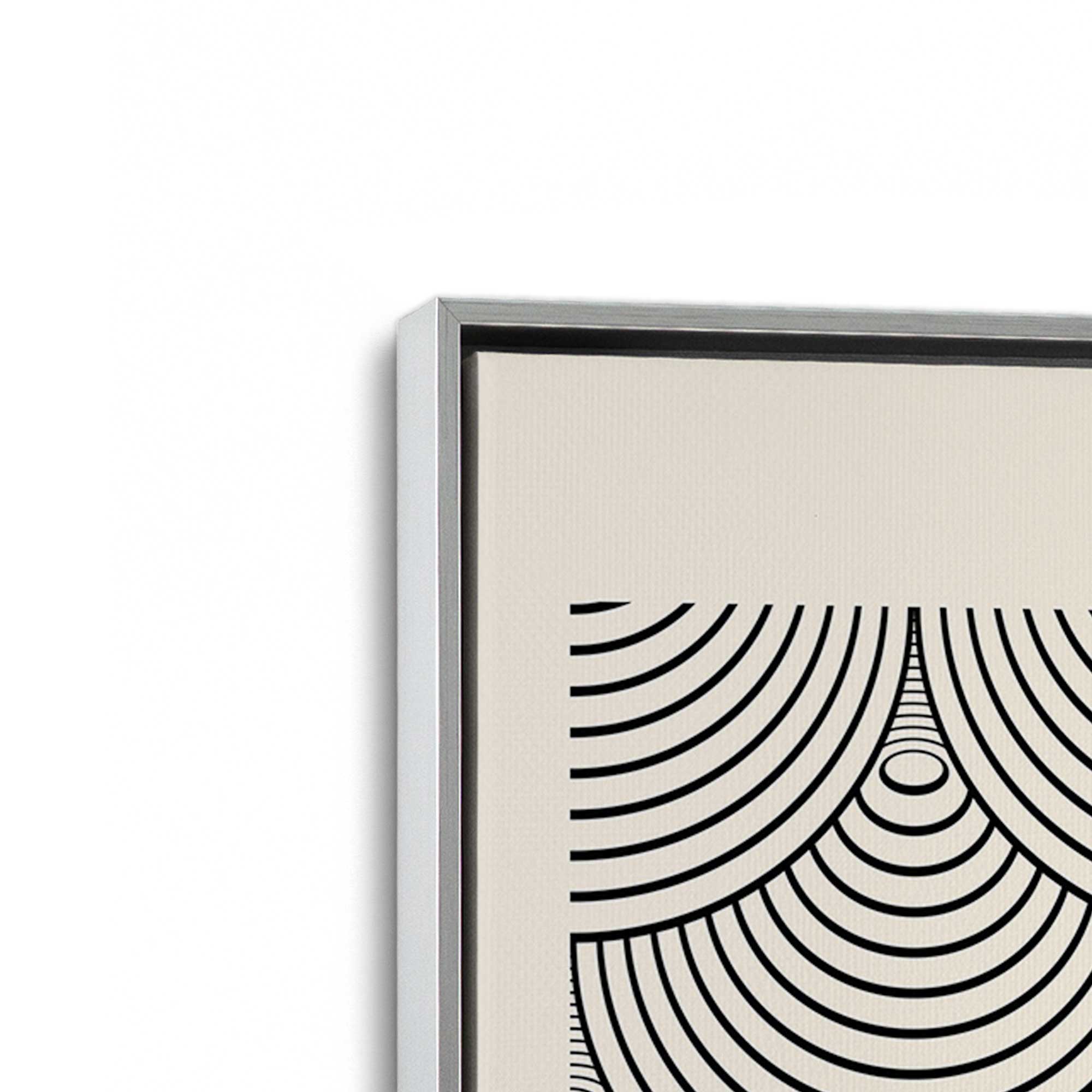 Bauhaus Arches Canvas Print - Modern Abstract Wall Art for Living Room, Bedroom & Office Decor