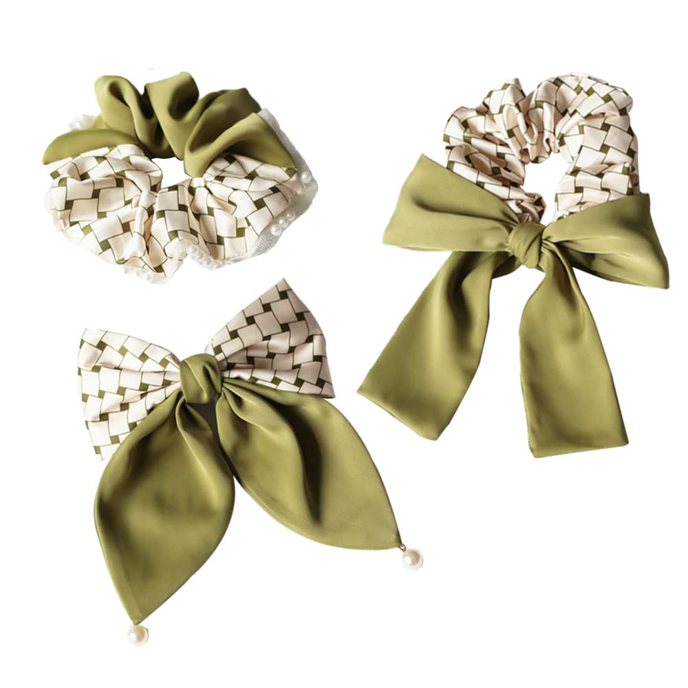 Elegant Bow Hair Clips for Women & Girls - Barrettes Hairpins & Hair Ties - Perfect for School, Parties, Weddings & Everyday Styling