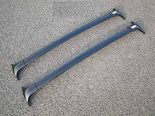 2017-2021 Nissan Armada Black Roof Rack Cross Bars - OEM Style Bolt-On Crossbars for Cargo & Luggage - Perfect for Road Trips, Camping & Outdoor Adventures