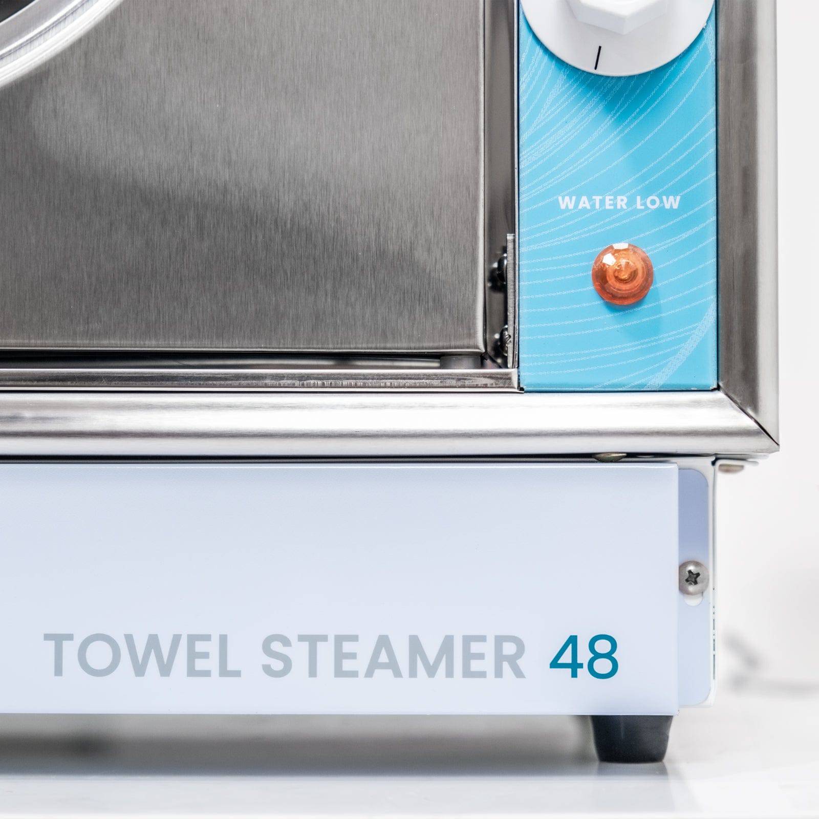 Dermalogic 48 Professional Towel Steamer for Salon & Spa - Electric Facial Towel Warmer for Hot Towel Therapy & Relaxation - Perfect for Massage, Skincare & Home Use