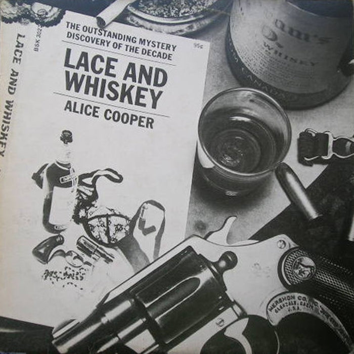 Alice Cooper – Lace And Whiskey Vinyl Record (VG+/VG Condition) | Classic Rock Music Collection for Home Listening & Gift Giving