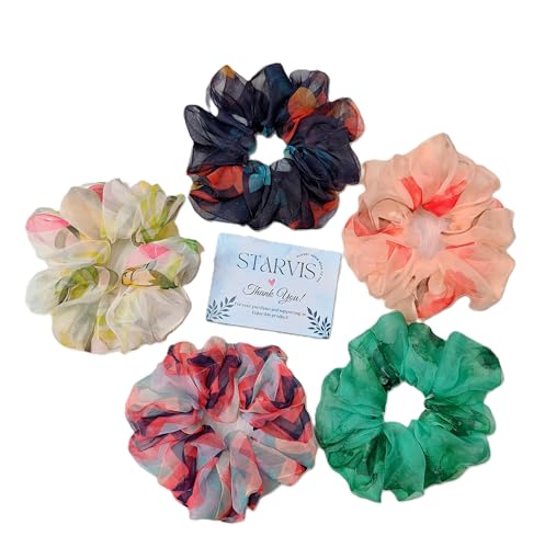 Assorted Multicolor Organza