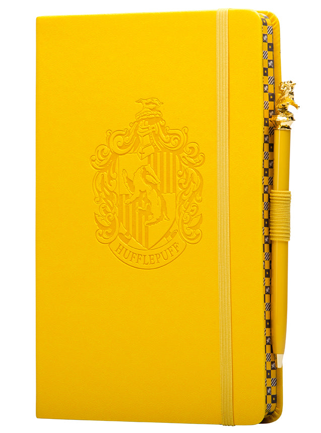 Harry Potter Hufflepuff Classic Softcover Journal with Pen - Perfect for Note Taking, Journaling & Collectibles for Fans & Students