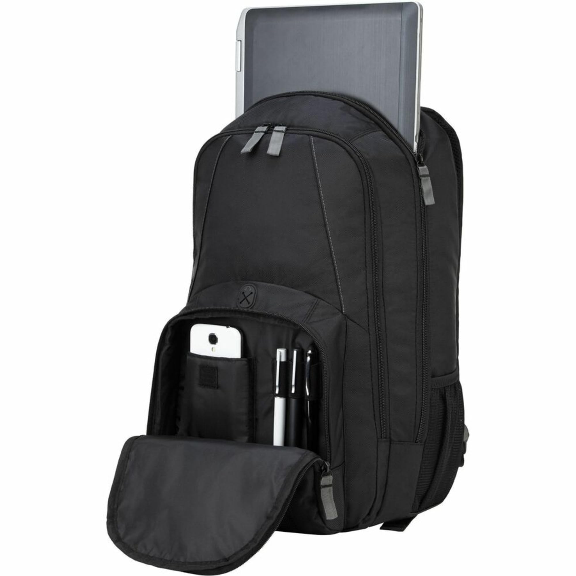 Targus Groove 17-inch Water Resistant Laptop Backpack for Men & Women - Durable Travel Backpack for Work, School & Commuting - Black (CVR617)