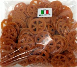 Crunchy Duritos Wheels Wheat Snacks 16oz (Pack of 1) | Mexican Style Puffed Wheat Rings | Perfect for Parties, Movie Nights & Road Trips