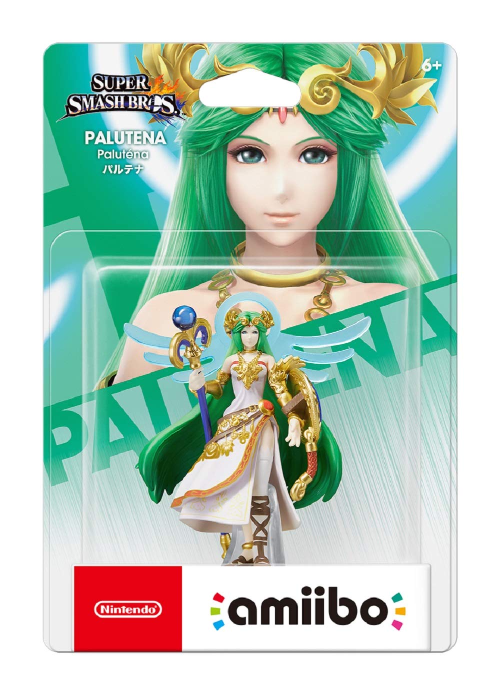 Nintendo Super Smash Bros Ultimate Palutena amiibo Figure - Official Collectible for Gaming & Display | Perfect for Nintendo Switch Fans & Collectors