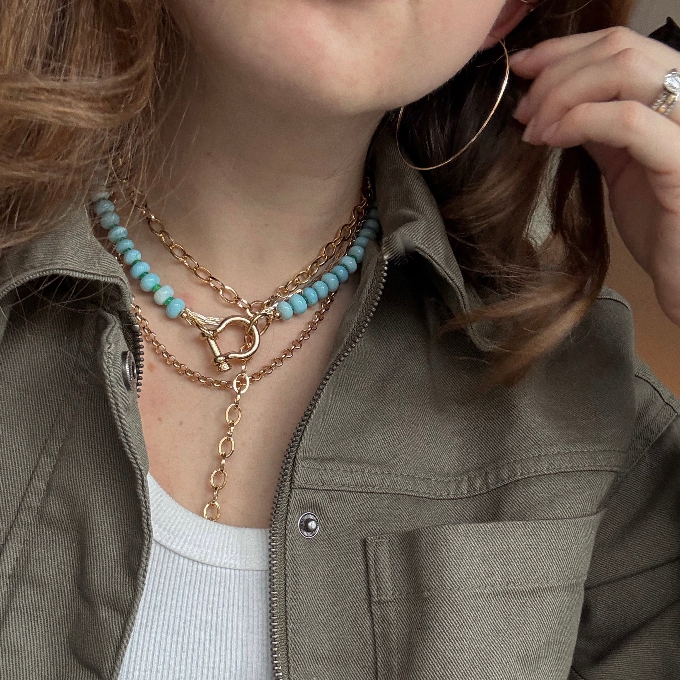 Alex Necklace - Elegant Gold Plated Pendant for Women | Perfect for Parties, Weddings & Everyday Wear