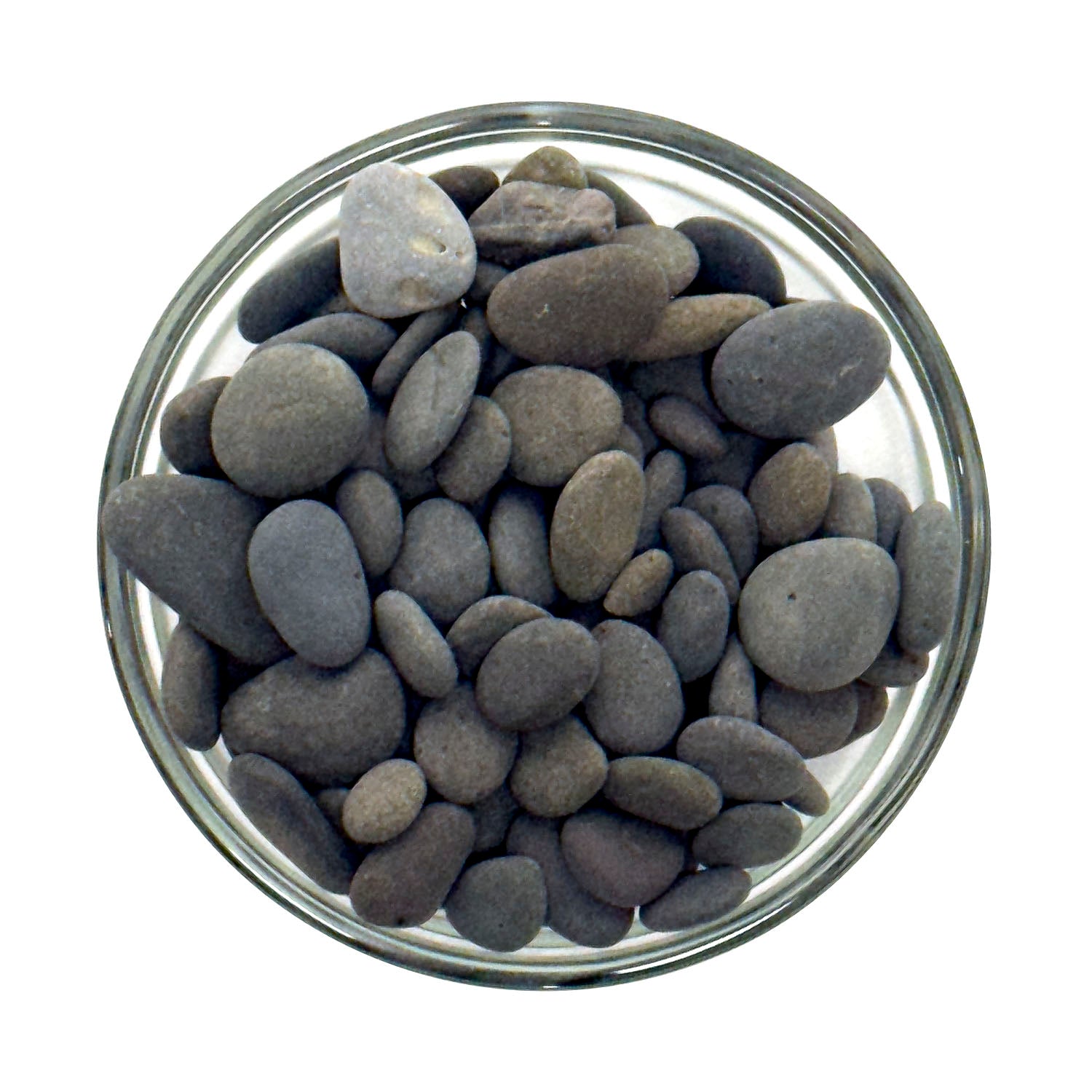 Natural Black Beach Pebbles for Landscaping, Aquariums, and Home Decor – Smooth Decorative Stones for Gardens, Vases, and DIY Crafts