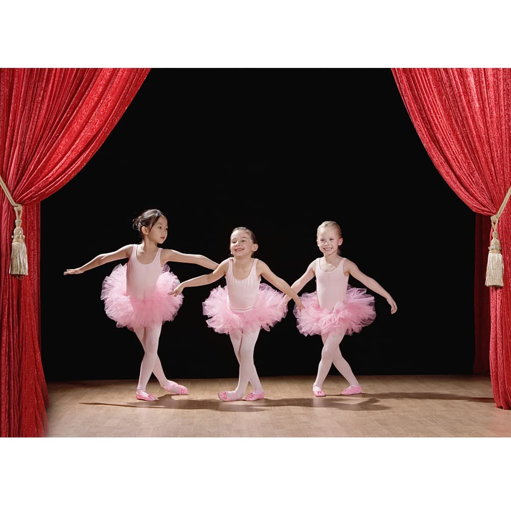 WYHDY Girls Ballet Shoes - Split Sole Glitter Dance Flats for Toddlers & Kids | Perfect for Ballet Class, Recitals & Dance Performances