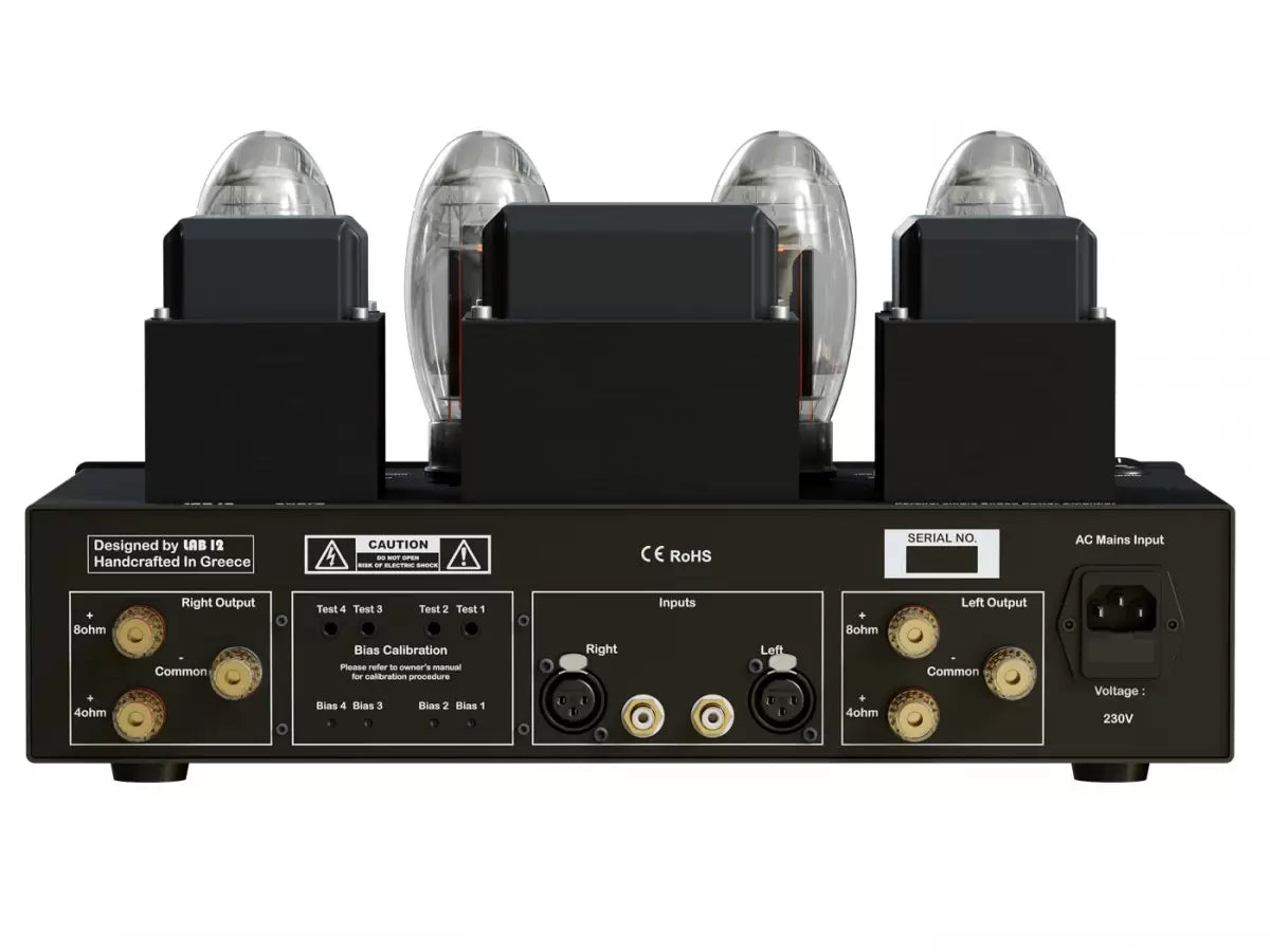 LAB12 Suara Tube Power Amplifier - High-End Vacuum Tube Audio Amplifier for Home Stereo & Hi-Fi Systems | Perfect for Audiophiles & Music Enthusiasts