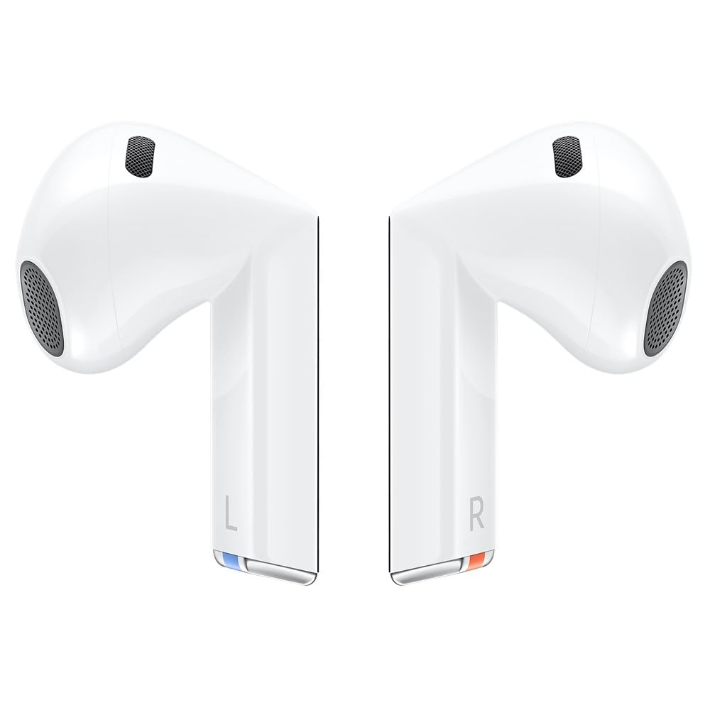 SAMSUNG Galaxy Buds3 (2024) Wireless Bluetooth 5.4 Earbuds with ANC, AI Real-Time Translation, IPX7 Waterproof, Hi-Fi Sound & Touch Control - White | Perfect for Travel, Workouts & Multilingual Meetings
