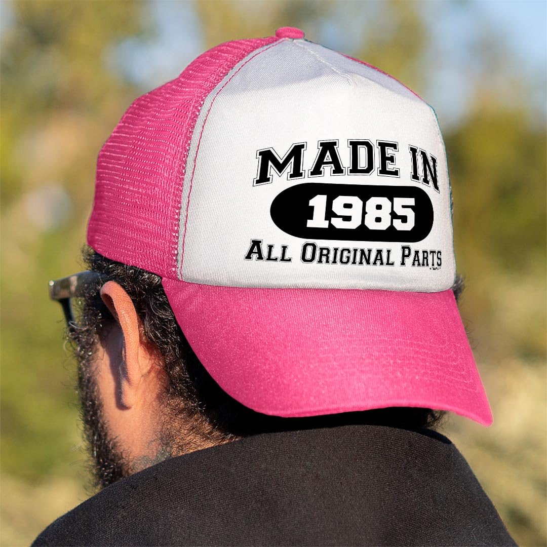 ThisWear 40th Birthday Snapback Trucker Hat - Milestone Year Celebration - Original Design for Men & Women - Perfect for Birthday Parties, Anniversaries & Special Occasions