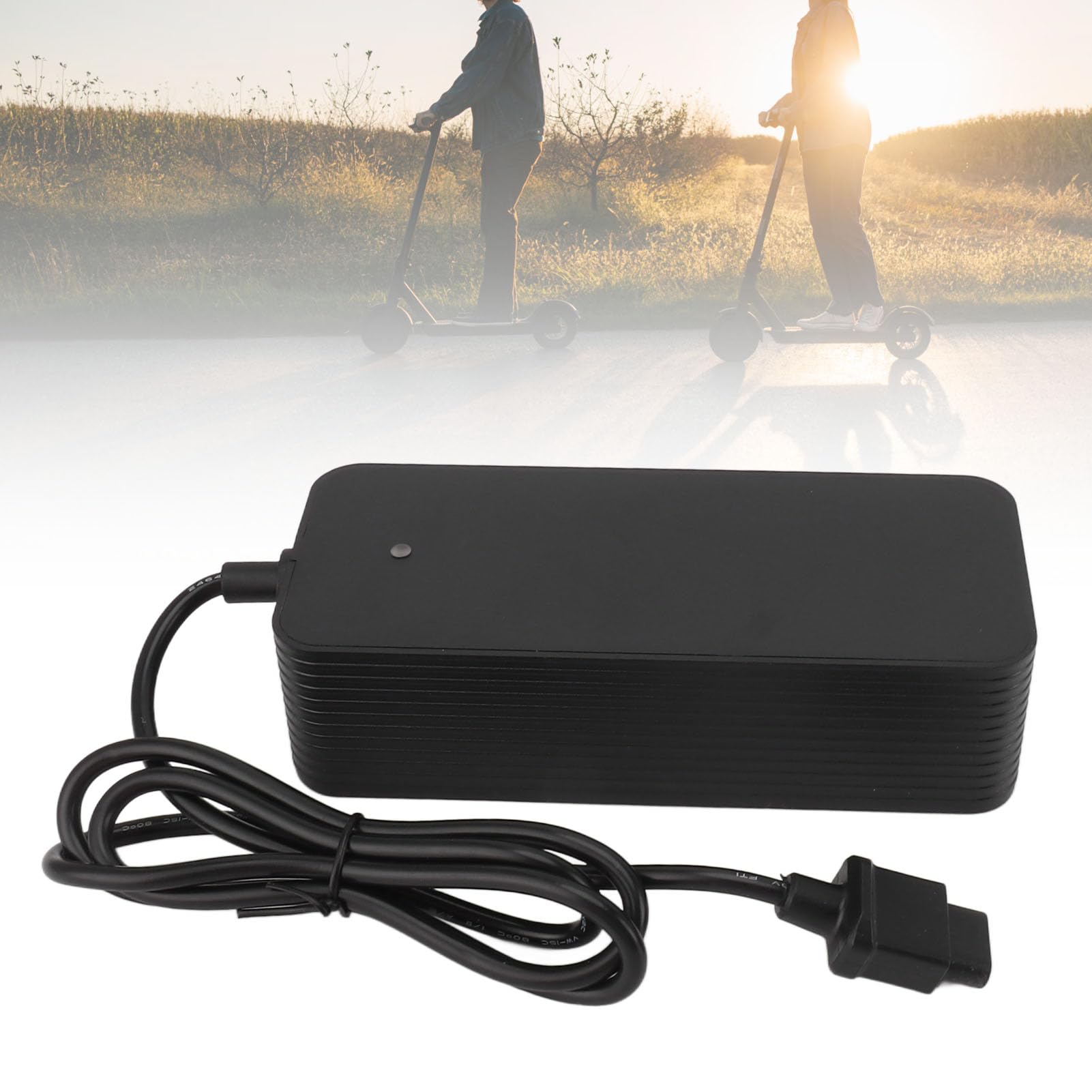 53.5V 2A Electric Scooter Battery Charger for NIU KQi3/KQi3 Pro/KQi3 Max/KQi3 Sport/KQi2/KQi2 Pro - Fast Charging Power Adapter (100-240V AC) - Perfect for Commuting, Campus Travel & Urban Mobility