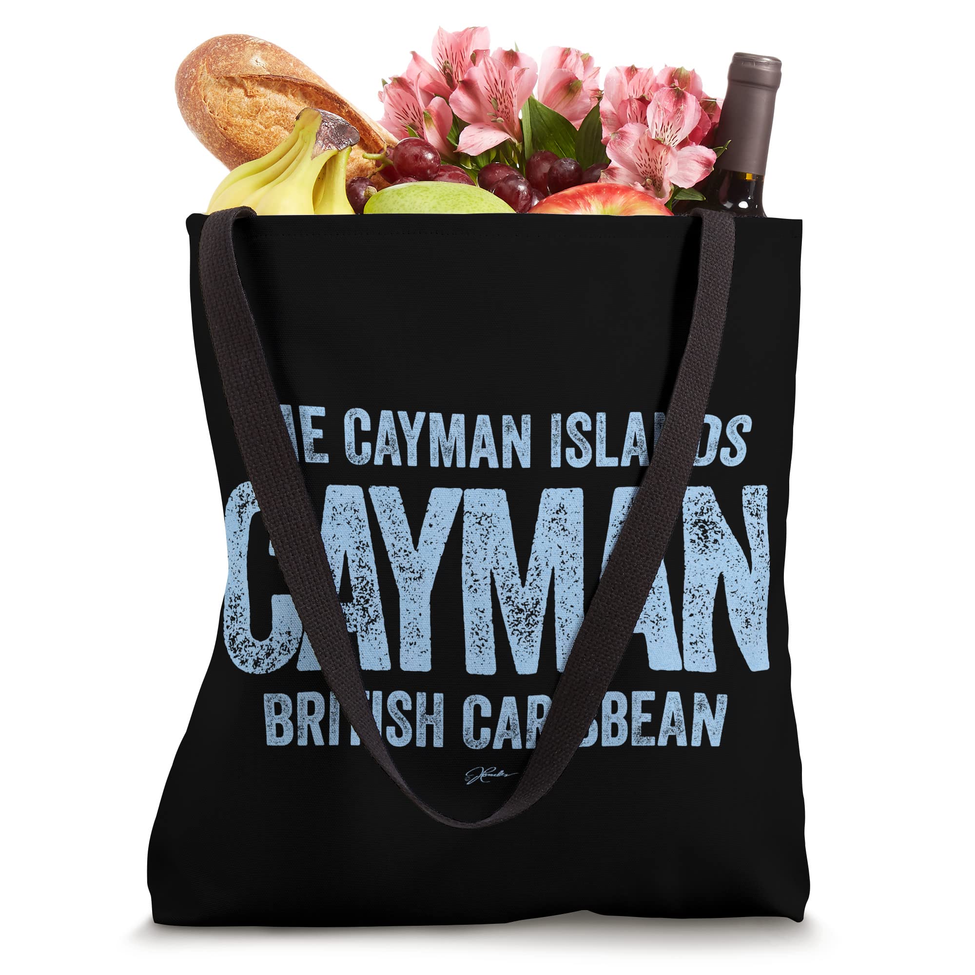JCombs Stylish Cayman Islands Tote Bag - Durable Beach Bag for Women, Lightweight & Water-Resistant - Perfect for Travel, Shopping, and Beach Outings