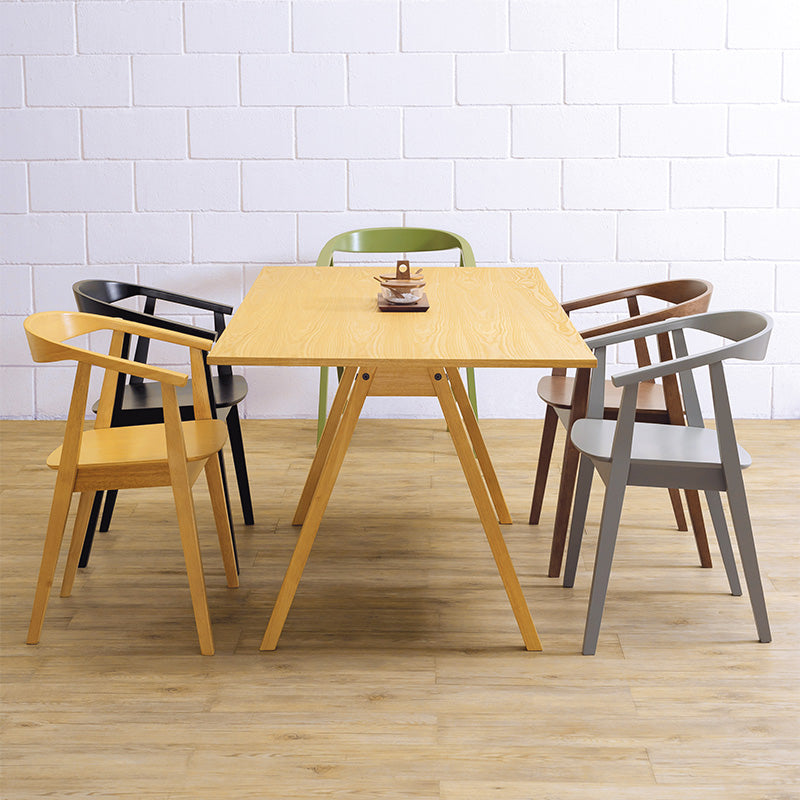 GRETA Dining Chair - Modern Cocoa Upholstered Seat for Kitchen, Dining Room & Office - Comfortable & Stylish Home Furniture