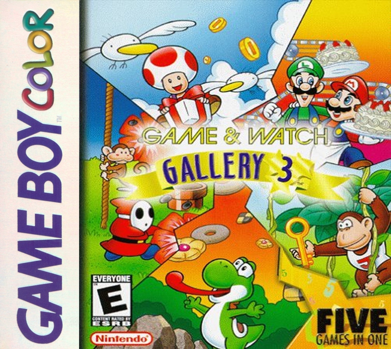 Game & Watch Gallery 3 - Classic Nintendo Handheld Game for Collectors & Retro Gamers - Perfect for Travel, Commuting & Nostalgic Gaming Sessions