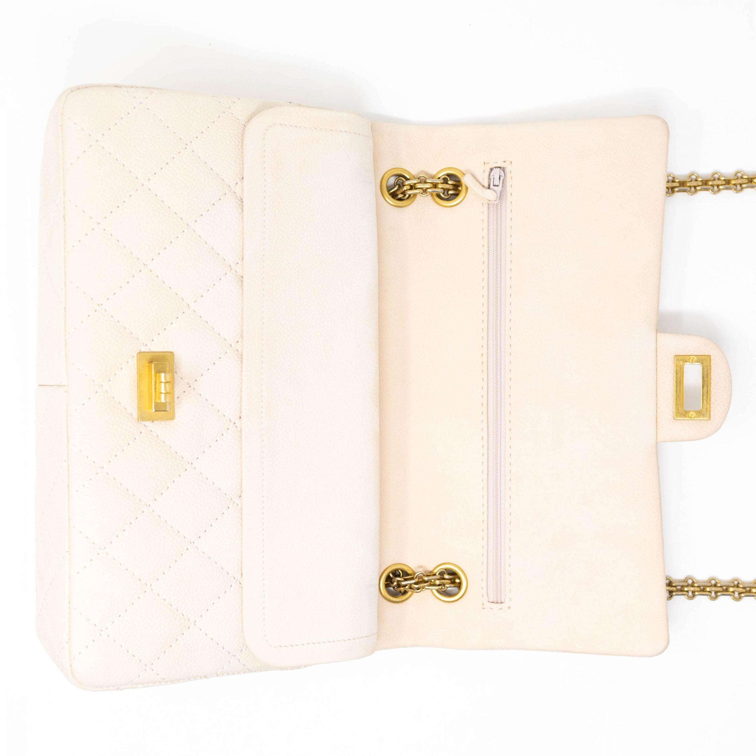 Chanel Beige 2.55 Reissue 226 Flap Bag - Authentic Luxury Handbag for Women | Perfect for Evening Events, Office & Special Occasions
