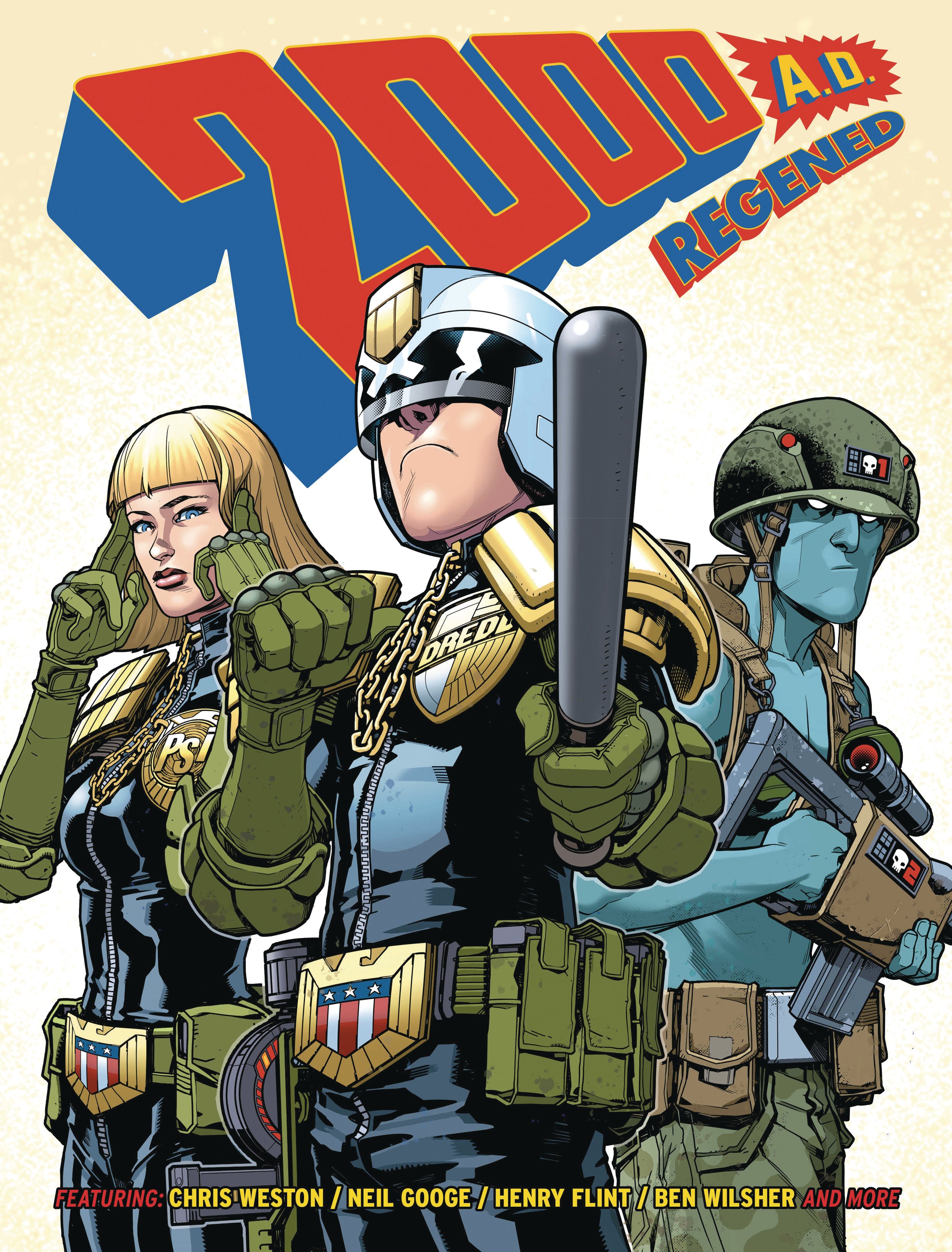 2000 AD Regened TP Vol 01 Graphic Novel | Comic Book Collection | Sci-Fi Adventure | Perfect for Collectors & Comic Enthusiasts (Release Date: 08/10/2022)