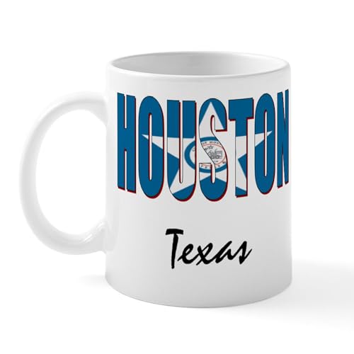 White - Houston Mug
