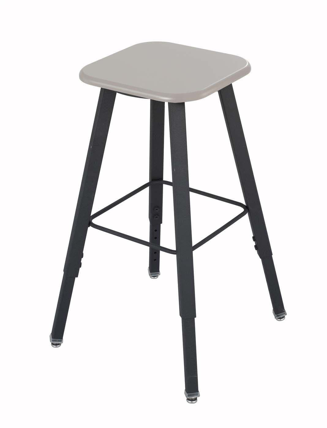 AlphaBetter® Adjustable Height Stool with Footrest - Ergonomic Office Chair for Home & Work - Perfect for Standing Desks, Gaming, and Study