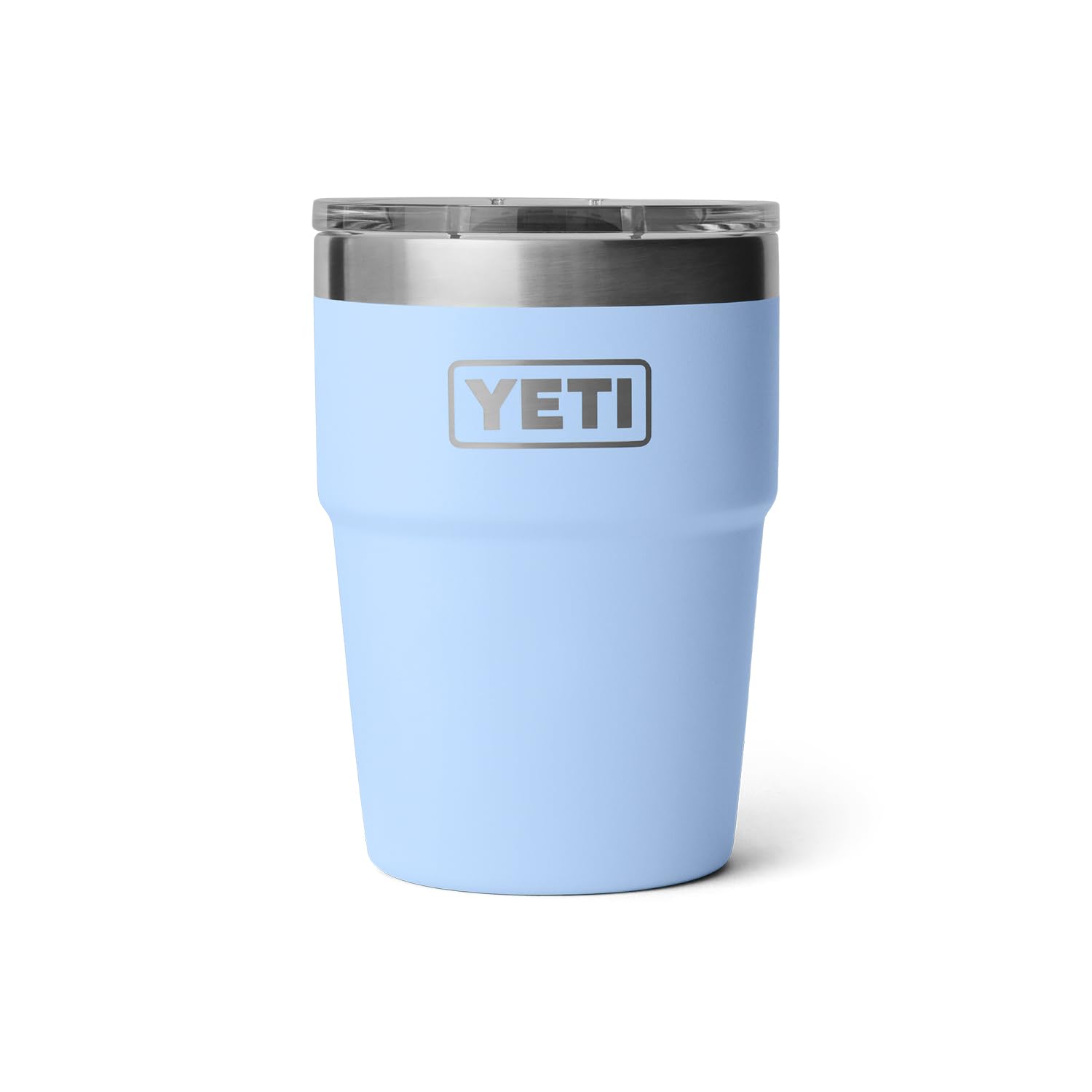 YETI Rambler 16 oz Stackable Tumbler - Vacuum Insulated Stainless Steel Travel Mug with MagSlider Lid - Perfect for Coffee, Tea & Cold Drinks at Home, Office or Outdoor Adventures