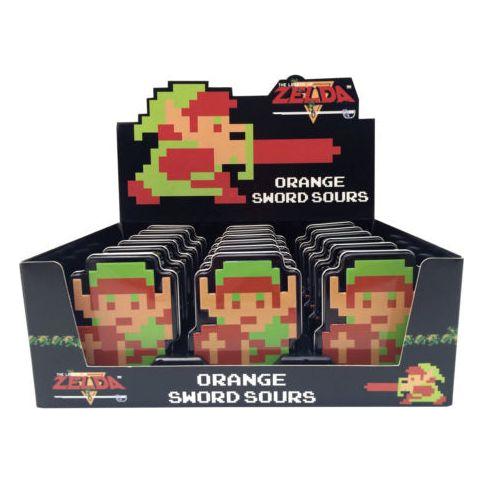 The Legend of Zelda Orange Sword Sour Candy - Official Nintendo Licensed Video Game Inspired Treats for Gamers, Cosplay & Themed Parties